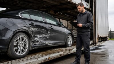 Что если авто повредили при перевозке: кто отвечает